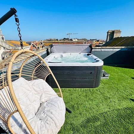 Apartmán 2 Bed Harbourside Penthouse With Hot Tub & Stunning Roof Terrace Weymouth Exteriér fotografie
